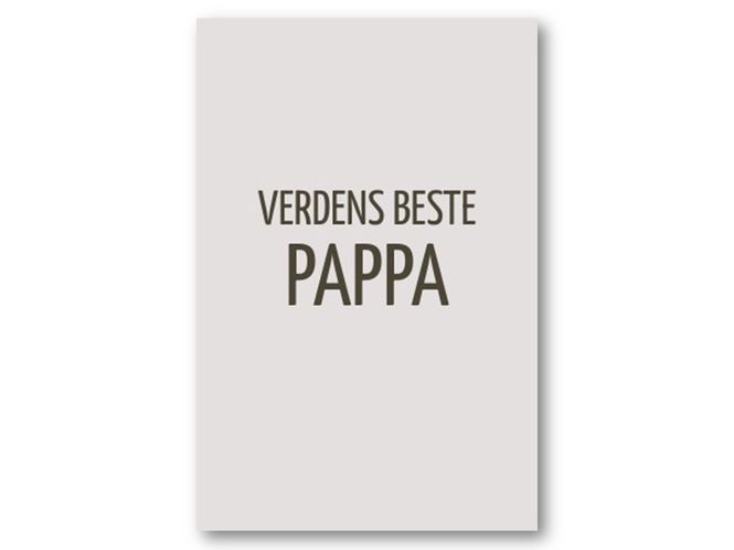 Hovedbilde 50 stk | Verdens beste pappa | 10x15 cm