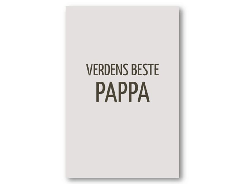 50 stk | Verdens beste pappa | 10x15 cm