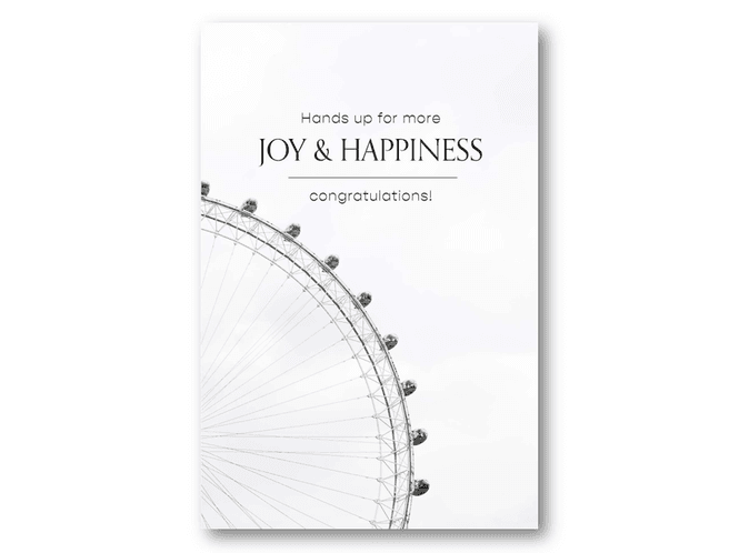 Hovedbilde 50 stk | Joy & happiness | 10x15 cm