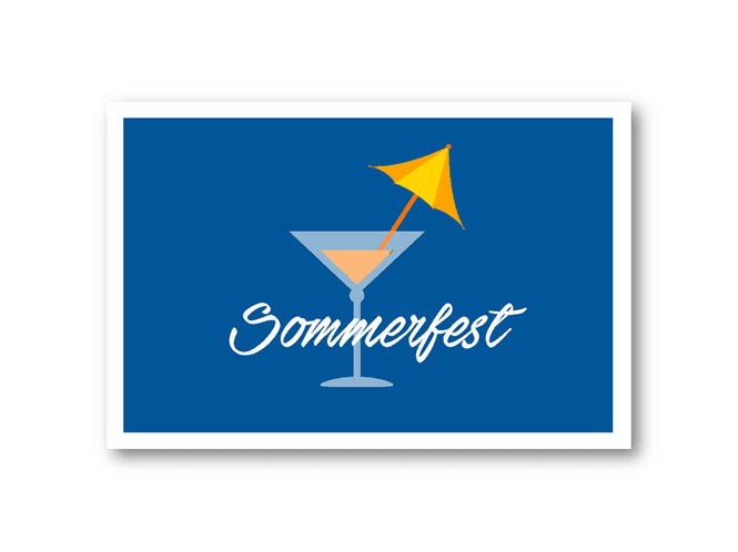 Hovedbilde 50 stk | Sommerfest | 10x15 cm