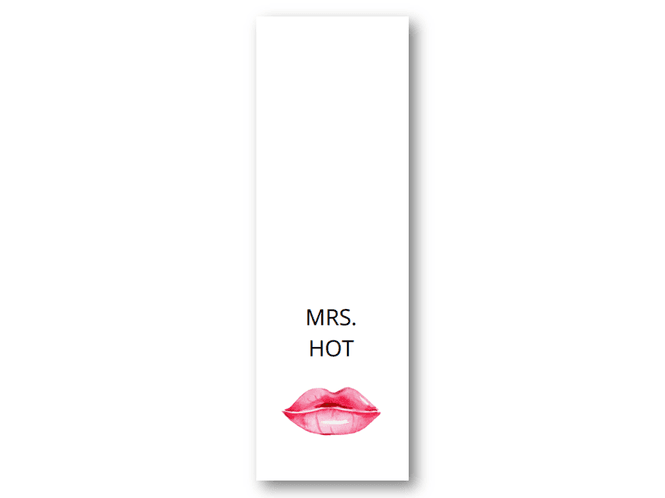 Hovedbilde 50 stk | Mrs Hot | 5x15 cm