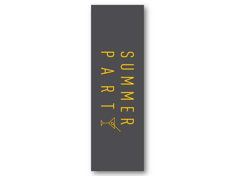 50 stk | Summerparty | 5x15 cm